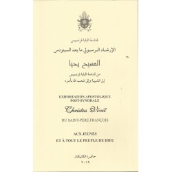 الارشاد الرسولي ما بعد السينودس  "المسيح يحيا" الارشاد الرسولي ما بعد السينودس  "المسيح يحيا"