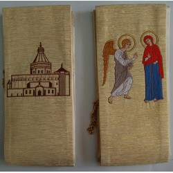 بطرشيل (لون ذهبي-صليب الأرض المقدسة مع البشارة) 