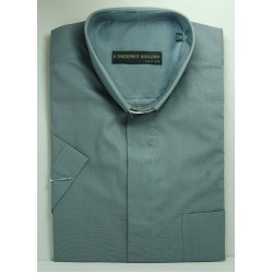 قميص كليرجي (لون سكني غامق- كم قصير-M)