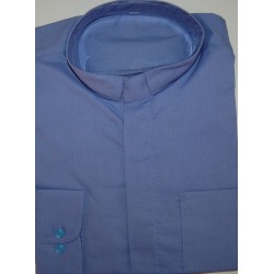 قميص كليرجي (لون أزرق-كم طويل-L) 