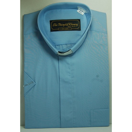 قميص كليرجي (لون أزرق-كم قصير-XL) 