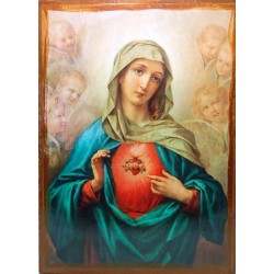 أيقونة قلب مريم الطاهر 