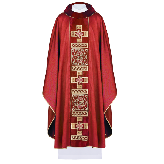 بدلة قداس صليب مزخرف LE7005-03VILOLET بدلة قداس صليب مزخرف LE7005-03VILOLET