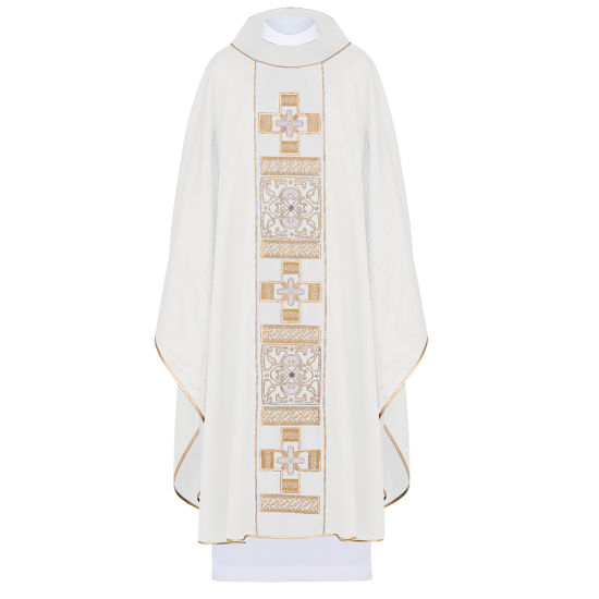 بدلة قداس صليب مزخرف LE7005-03VILOLET بدلة قداس صليب مزخرف LE7005-03VILOLET