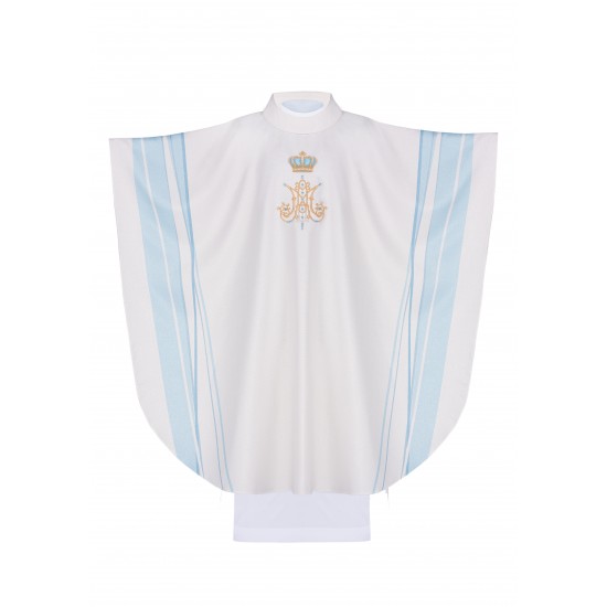 بدلة قداس عذراء ابيض HA7041-05  بدلة قداس عذراء ابيض HA7041-05