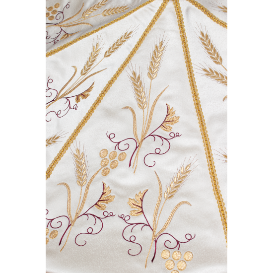 شمسية دائرية للقربان - عنب ذهبي