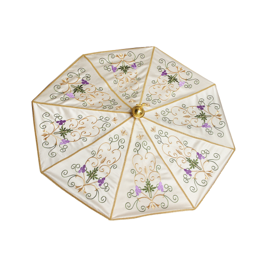 شمسية دائرية للقربان - بنفسجي