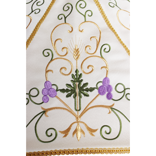 شمسية دائرية للقربان - بنفسجي