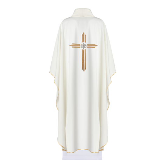 بدلة قداس ابيض - IHS