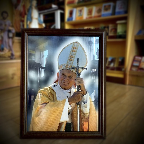 برواز يسوع والعذراء والقديسين(صغير)