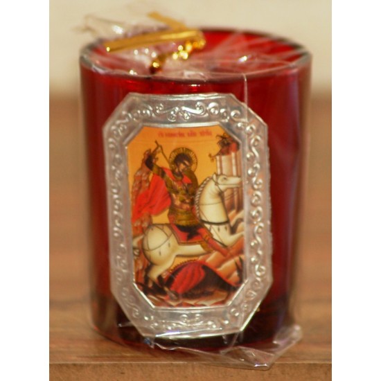 كأس مع صورة ايقونة