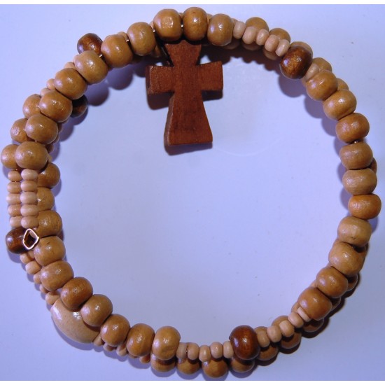 اسوارة مسبحة خشب ثلاثية اسوارة مسبحة خشب ثلاثية